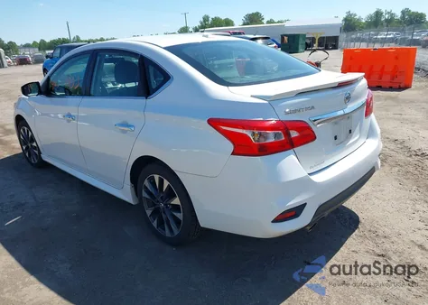2017 Nissan Sentra Sr from USA, damaged, VIN 3N1AB7AP1HY299117